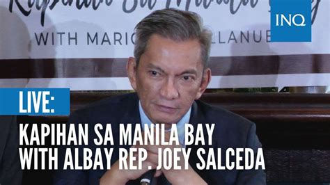 joey salceda|LIVE: Kapihan sa Manila Bay with Albay Rep. Joey Salceda.